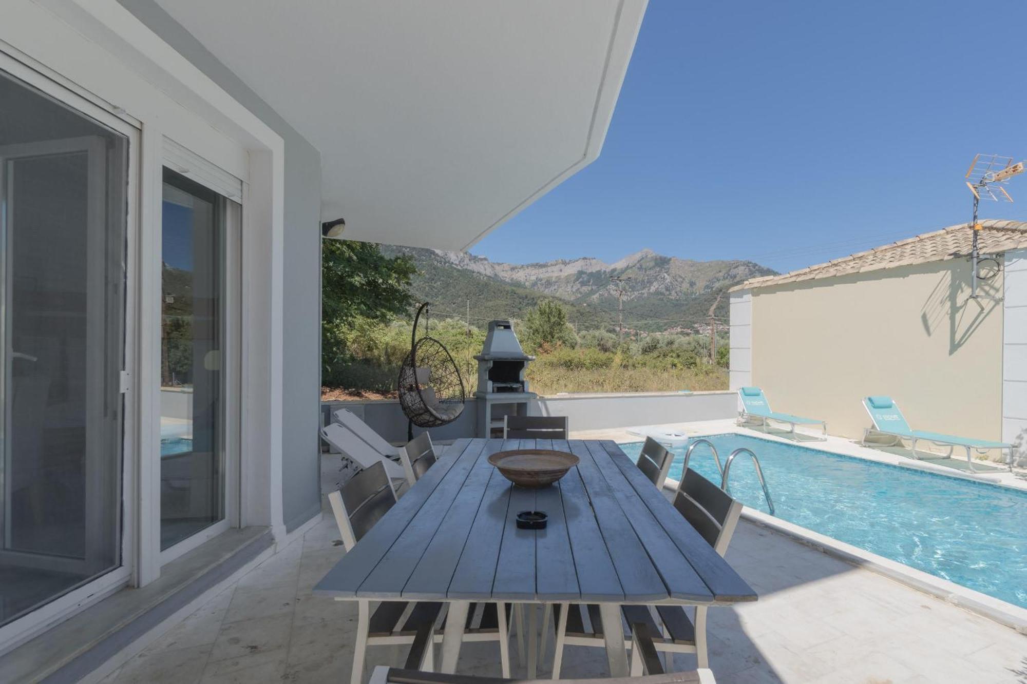 Diamanti Villa, Pool & Barbecue Skala Potamia  Exterior foto